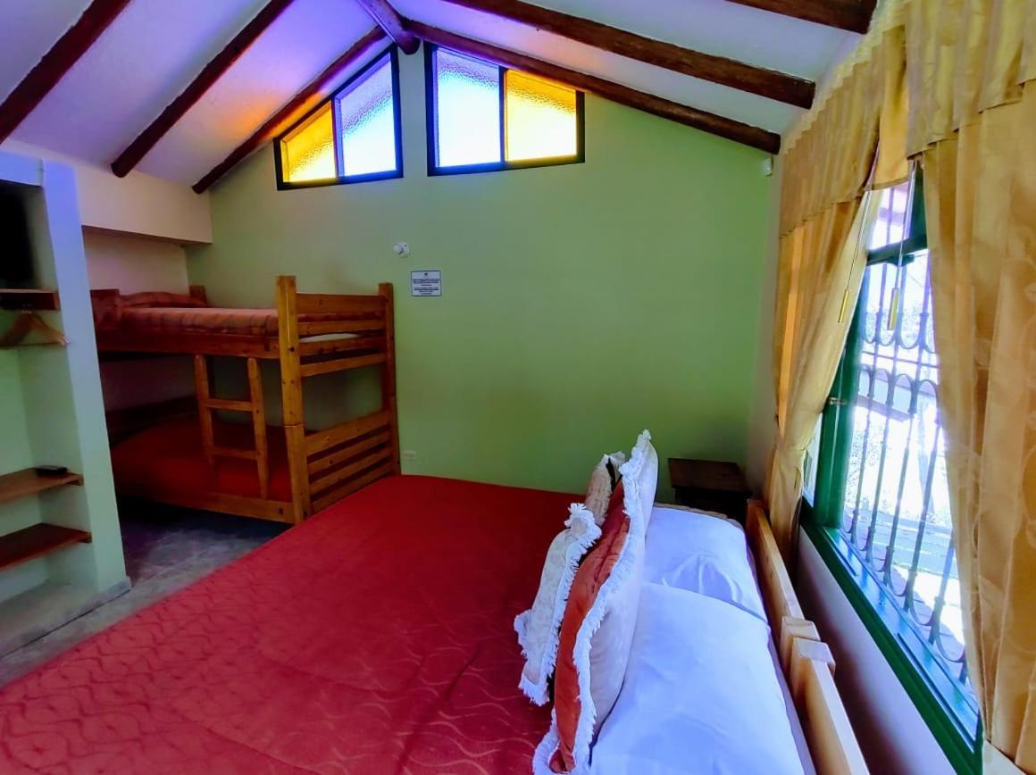 Hotel Cabanas San Cayetano Paipa Eksteriør bilde