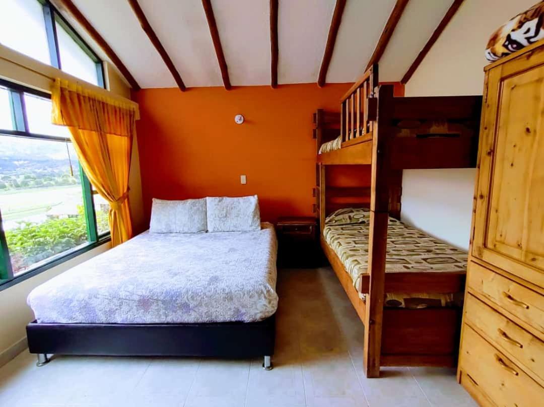 Hotel Cabanas San Cayetano Paipa Eksteriør bilde