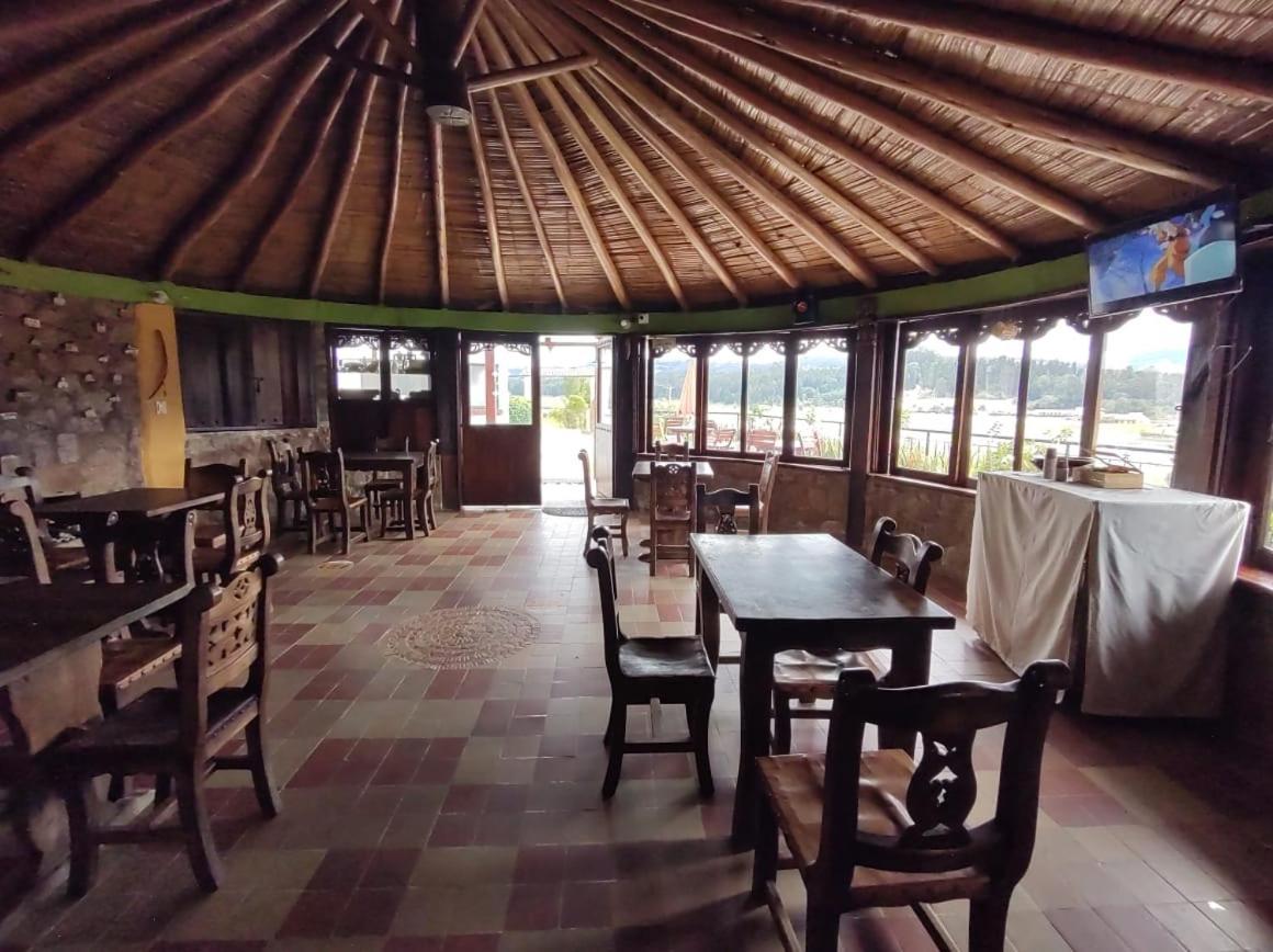 Hotel Cabanas San Cayetano Paipa Eksteriør bilde