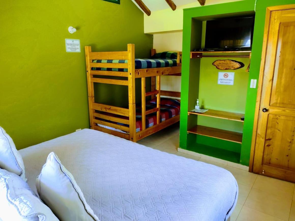 Hotel Cabanas San Cayetano Paipa Eksteriør bilde