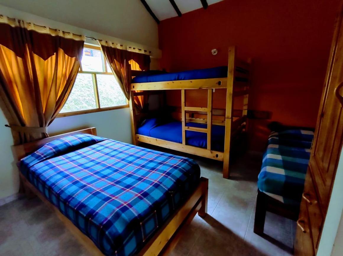 Hotel Cabanas San Cayetano Paipa Eksteriør bilde