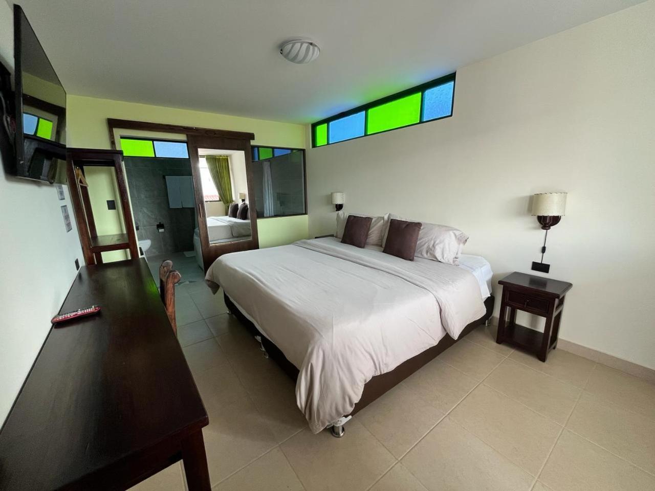 Hotel Cabanas San Cayetano Paipa Eksteriør bilde