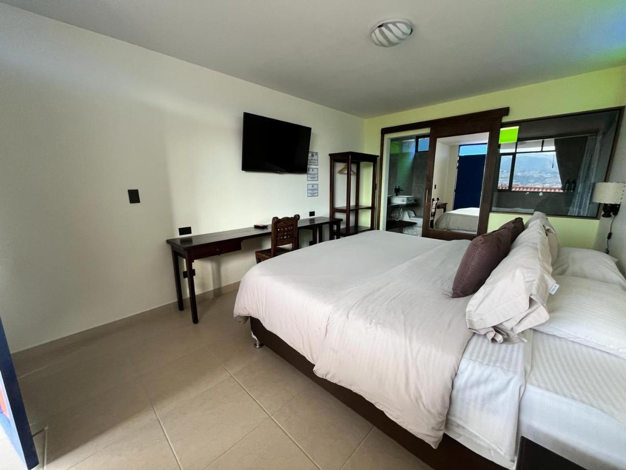 Hotel Cabanas San Cayetano Paipa Eksteriør bilde