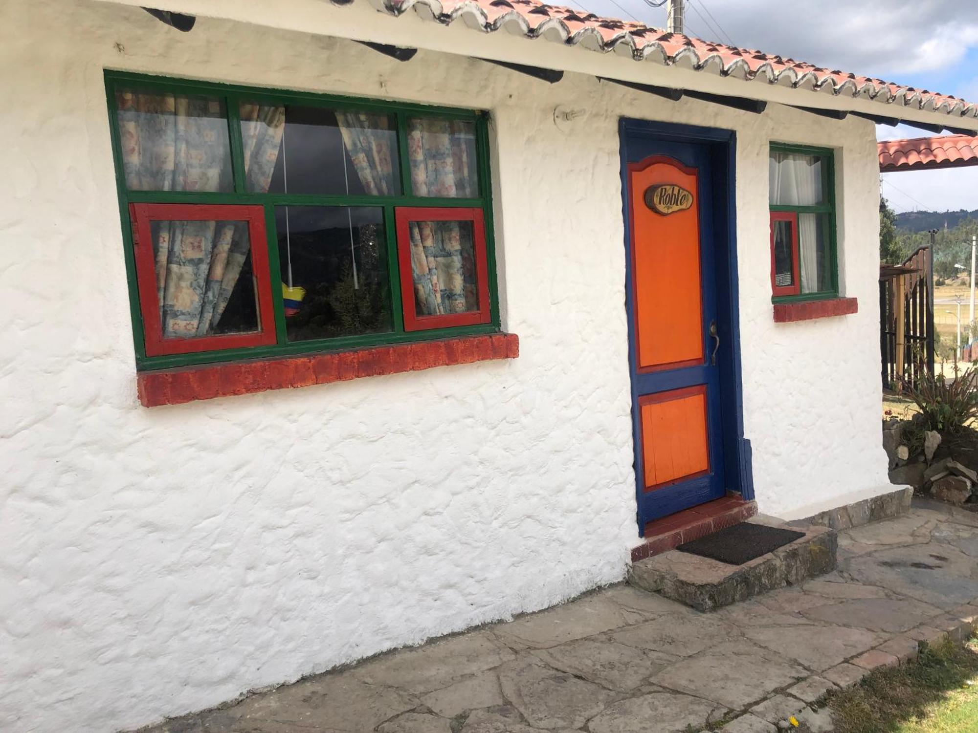 Hotel Cabanas San Cayetano Paipa Eksteriør bilde