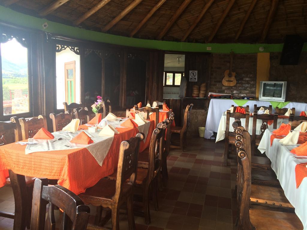 Hotel Cabanas San Cayetano Paipa Eksteriør bilde