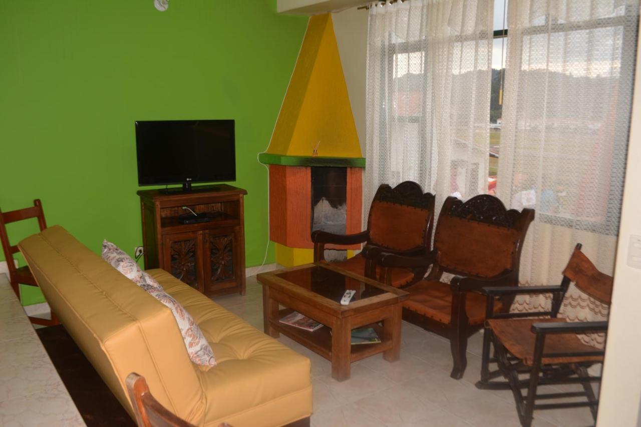 Hotel Cabanas San Cayetano Paipa Eksteriør bilde
