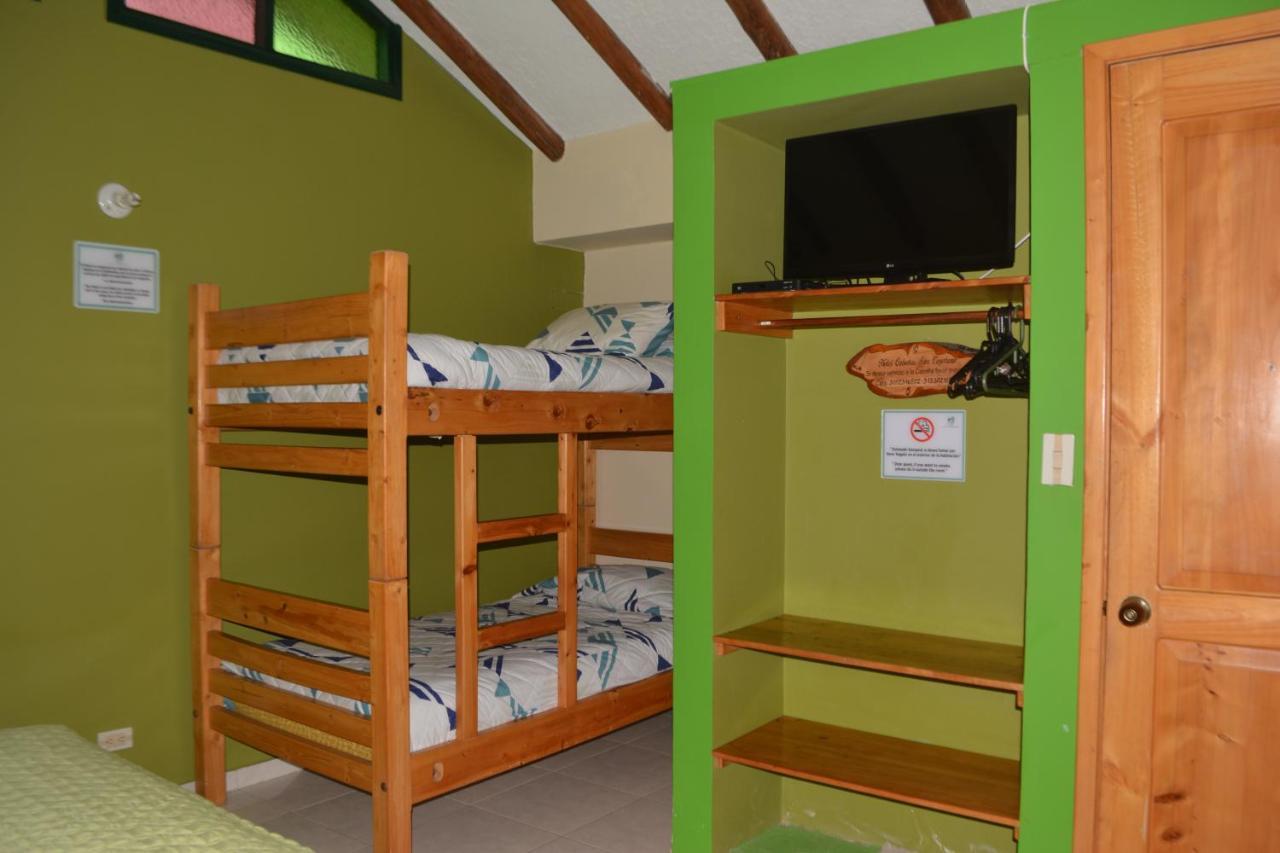 Hotel Cabanas San Cayetano Paipa Eksteriør bilde