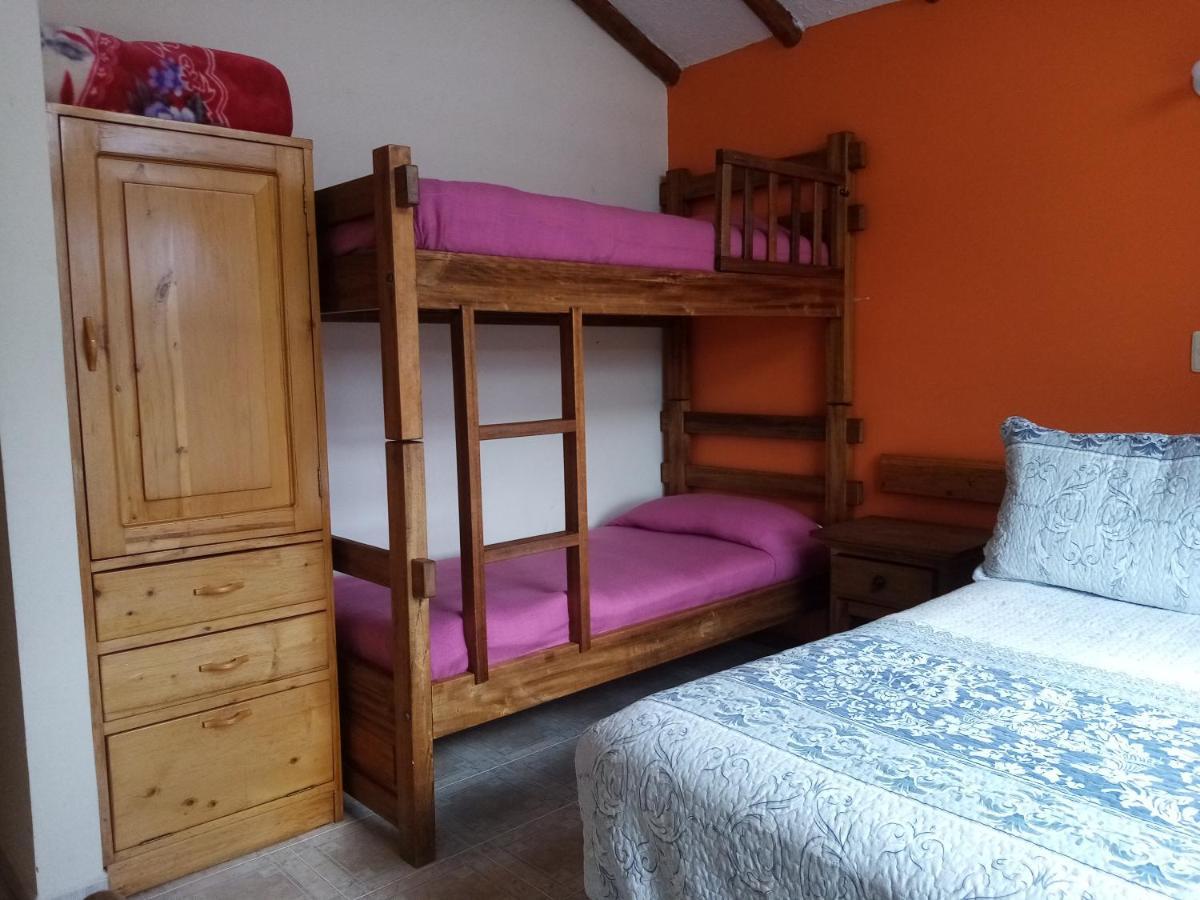 Hotel Cabanas San Cayetano Paipa Eksteriør bilde